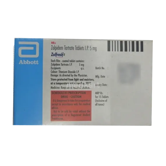 zolfresh 5mg tablet 15's